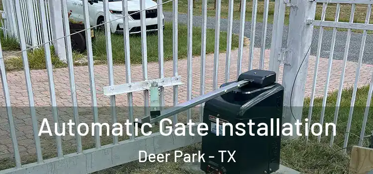  Automatic Gate Installation Deer Park - TX