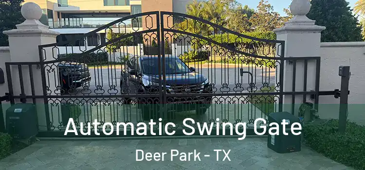  Automatic Swing Gate Deer Park - TX