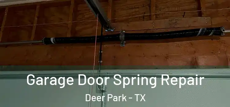  Garage Door Spring Repair Deer Park - TX